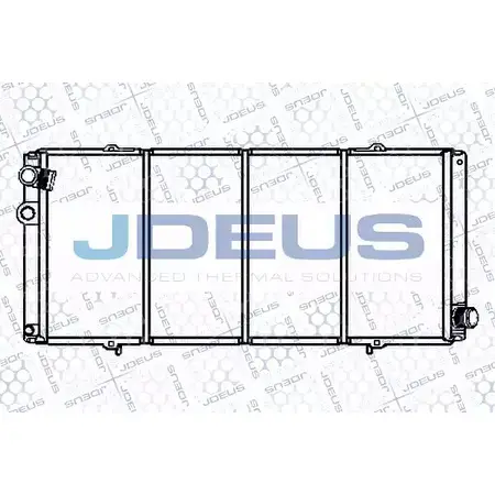 Радиатор охлаждения двигателя JDEUS 021E20 UI24L7I 1223994006 7VGH8 7M