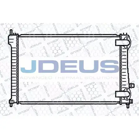 Радиатор охлаждения двигателя JDEUS 021M46 1223994138 G7WYWI U0AJ 4