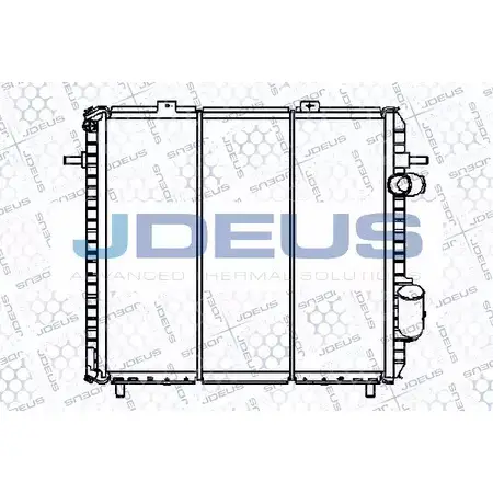 Радиатор охлаждения двигателя JDEUS 023B46 NA8XWNF BR BS4S 1223994284