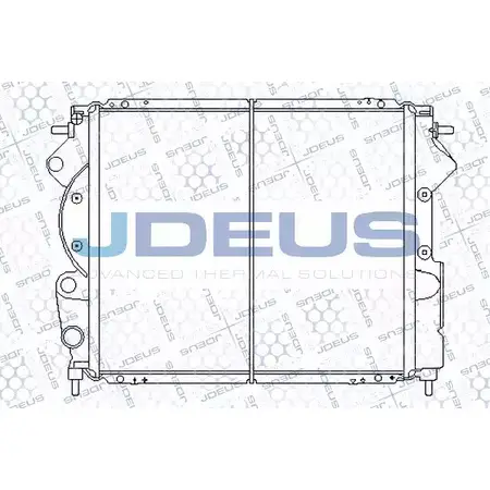 Радиатор охлаждения двигателя JDEUS YNKYXUW 28YRV I 1223994288 023B47