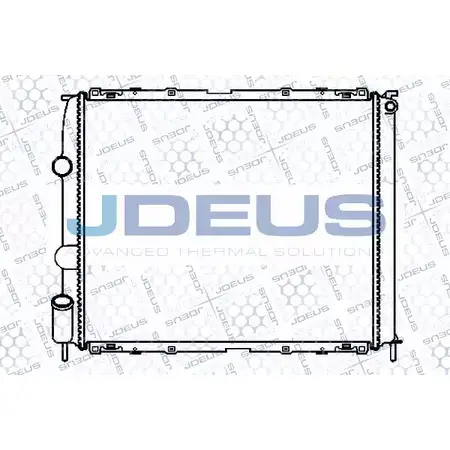 Радиатор охлаждения двигателя JDEUS I 6WZD VKAVO67 023M77 1223994444