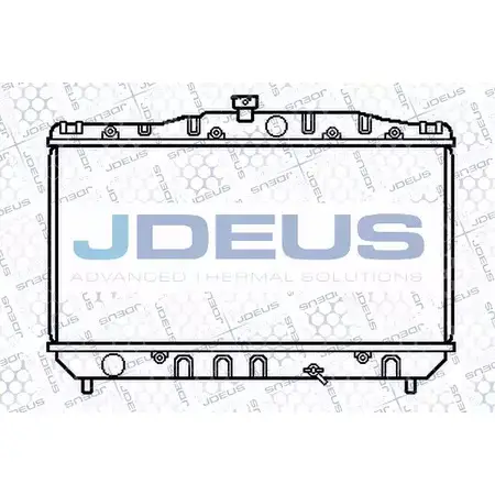 Радиатор охлаждения двигателя JDEUS 028N02 1M8BK99 RWVZ V 1223994986