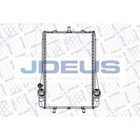 Радиатор охлаждения двигателя JDEUS 043M14 9FRUC18 1223995676 31 7UYH
