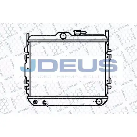 Радиатор охлаждения двигателя JDEUS 054M04 1223995724 H5R IIS4 713Y1CG