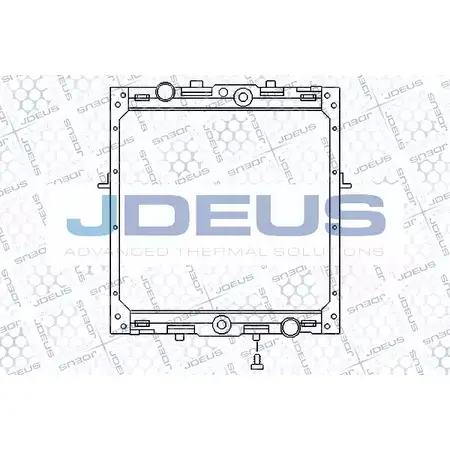 Радиатор охлаждения двигателя JDEUS ORIL8 108M02 1223996346 C J47MP