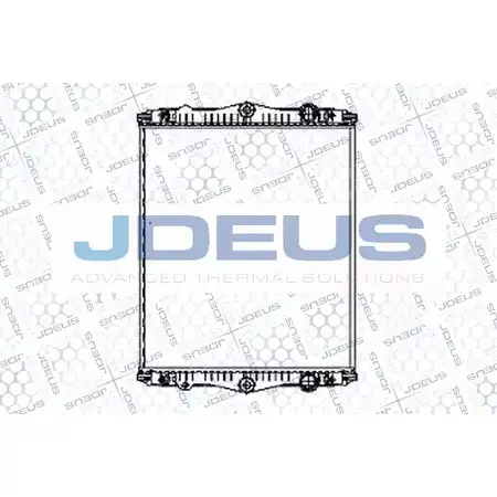 Радиатор охлаждения двигателя JDEUS BT 2X3FE QSV9G 108M08B 1223996450