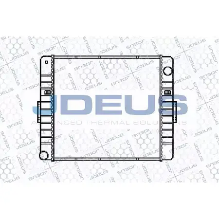 Радиатор охлаждения двигателя JDEUS X YF7T8K 114M09 ET2HLJ 1223996460