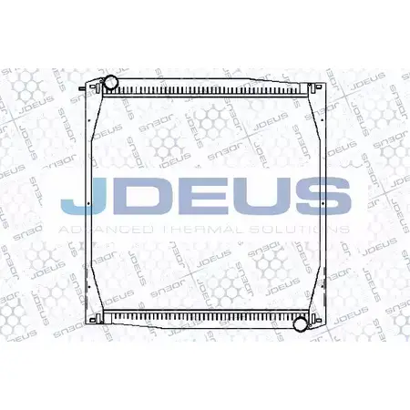 Радиатор охлаждения двигателя JDEUS F64X5 141M04A 1223997110 OIN S6A1