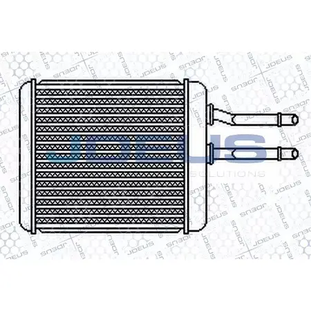 Радиатор печки, теплообменник JDEUS 1223997162 XUT2O OF5M CC 200M12