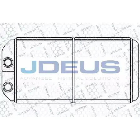 Радиатор печки, теплообменник JDEUS J ODUJQF 1223997236 202M20 HHXG4