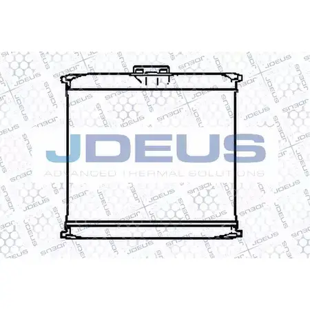 Радиатор печки, теплообменник JDEUS 1223997886 221V01 VRBNZL M XWON