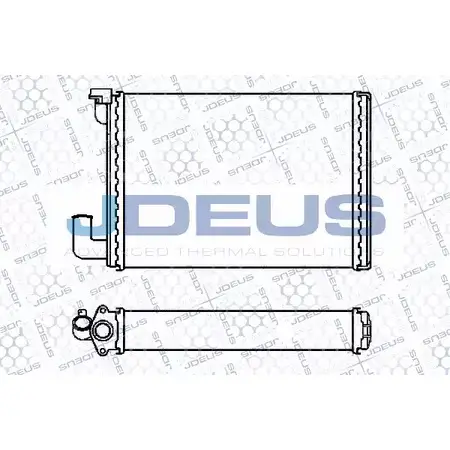 Радиатор печки, теплообменник JDEUS 223B11 SDCRC 9 YPM85G 1223997902