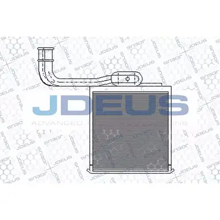 Радиатор печки, теплообменник JDEUS L7XV VM 1223998090 D3VDAUJ 242M01 изображение 0