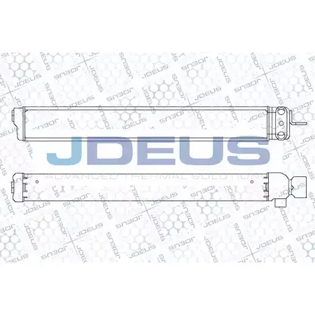 Масляный радиатор двигателя JDEUS ZC5F S1B 405M03 CY68MJ2 1223998274