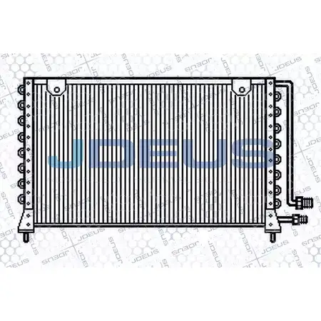 Радиатор кондиционера JDEUS MS LFS 716N01 LB6RUS 1224000510