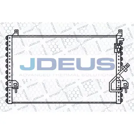 Радиатор кондиционера JDEUS 5EY9I 1224000570 717M06 1LKT7 C