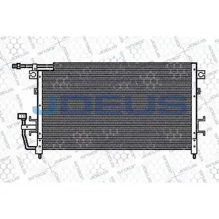 Радиатор кондиционера JDEUS 718M04 PQCPTFC 1HT207 U 1224000822 изображение 0