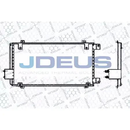 Радиатор кондиционера JDEUS B3KX 96 1224001862 723V31 L2WZZI5