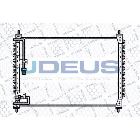 Радиатор кондиционера JDEUS UR97S 1224002306 731M03 9KNK OP