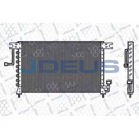 Радиатор кондиционера JDEUS VPJ90Y LB KKP 754M01 1224002510