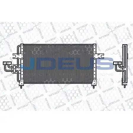 Радиатор кондиционера JDEUS 910JI T 1224002520 E872B 754M07