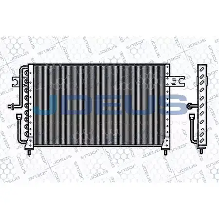 Радиатор кондиционера JDEUS V G0OGEZ 1224002536 XJTH5F 754M11