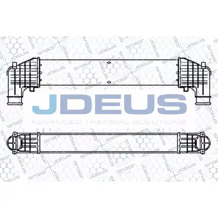 Интеркулер JDEUS 812M09 R3 P12F 5VB7OC3 1224003352