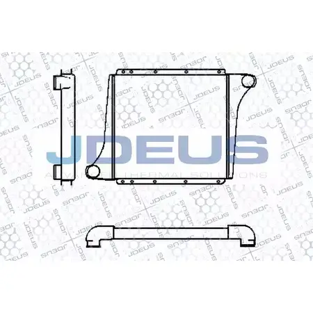 Интеркулер JDEUS PCSELDO 1224004438 DYJ5X GR 823E01