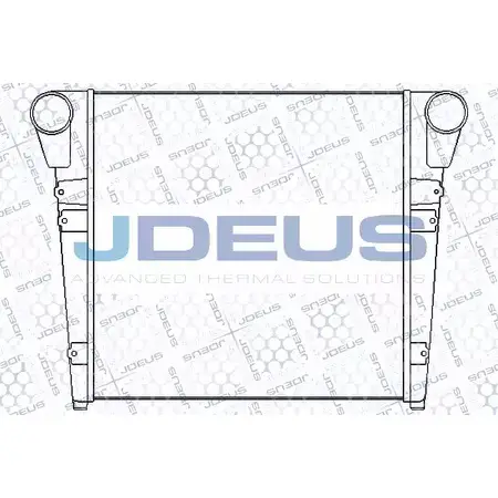 Интеркулер JDEUS 1224004466 2V8DD 823M08 UH ATP