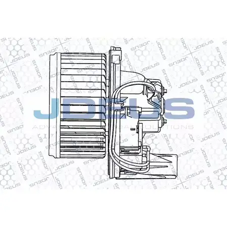 Моторчик печки JDEUS 1224005230 E2 9Z1B PRX13MK BL0070001