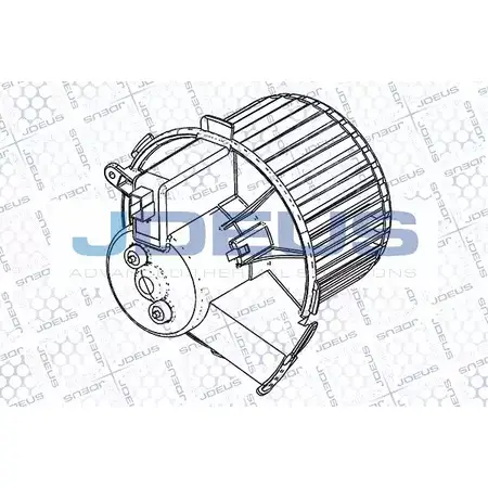 Моторчик печки JDEUS 1224005496 BL0210002 4H099 NR 0B9GV изображение 0