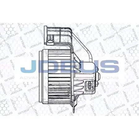 Моторчик печки JDEUS BL0230006 MW Z8E 0F5KJVF 1224005530 изображение 0