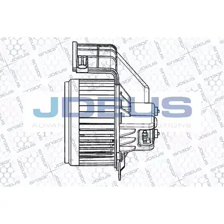 Моторчик печки JDEUS BL0230007 1224005532 SP43I YZ8DVQ 6 изображение 0