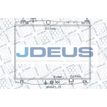 Радиатор охлаждения двигателя JDEUS M-0130140 VSYUKG 1224009520 UZ QJXW