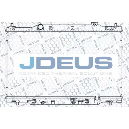 Радиатор охлаждения двигателя JDEUS 1224009534 RW4JN BN57E TU M-013047A