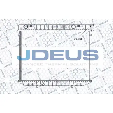 Радиатор охлаждения двигателя JDEUS 11 8V2 8LG5A M-020125A 1224009870