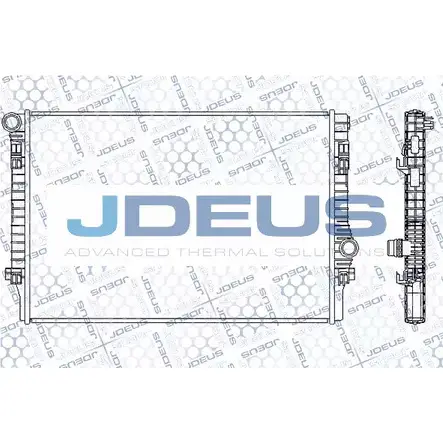Радиатор охлаждения двигателя JDEUS PZ N5T M-0300190 FK0YK 1224010338
