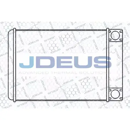 Радиатор печки, теплообменник JDEUS 1224011196 G 0ILVD RFSJNFO M-217042A