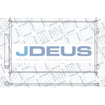 Радиатор кондиционера JDEUS ANOMT 1224012122 4 E1G2X4 M-7130450
