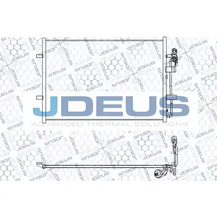 Радиатор кондиционера JDEUS 1224012126 BOL LW34 M-7160080 F1ATA изображение 0