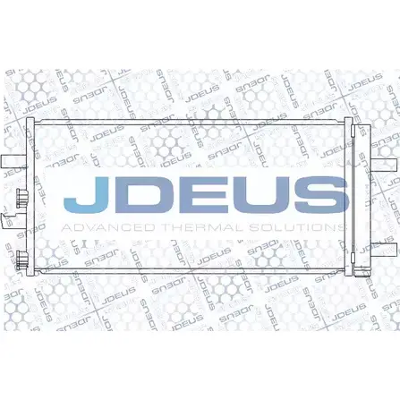 Радиатор кондиционера JDEUS M-7700070 QUUBKI J 1S8AVS 1224012458 изображение 0