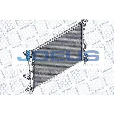 Радиатор охлаждения двигателя JDEUS 1224016160 RA0111480 6 29T7V 9YQIJ3