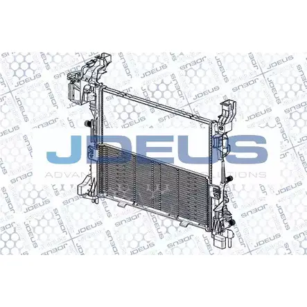 Радиатор охлаждения двигателя JDEUS EEG 26 RA0231240 1KIYHKV 1224021108