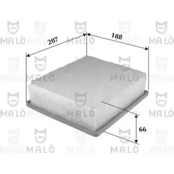 Воздушный фильтр MALO 1500549 5 BU2UF1 1224835102