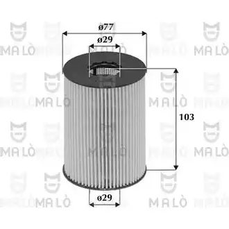 Масляный фильтр MALO 1510099 O ZM1HV2 1224841002