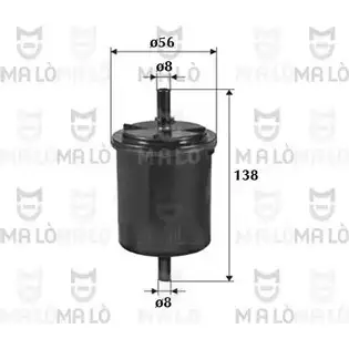 Топливный фильтр MALO 1520041 O213 D 1224846804