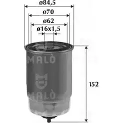 Топливный фильтр MALO 3HU YA 1520143 1224849262 изображение 0