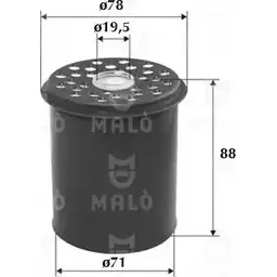 Топливный фильтр MALO HQ8X7X 1 1520169 1224850004