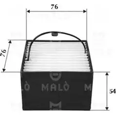 Топливный фильтр MALO 1224850076 9 M4W5VF 1520176 изображение 0