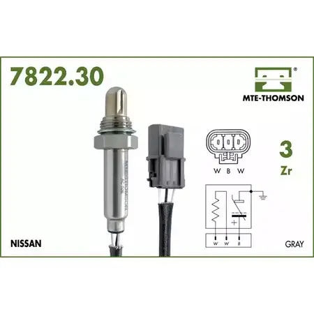 Лямбда-зонд MTE-THOMSON VI1ZJ 7822.30.080 1224941648 3MG PP